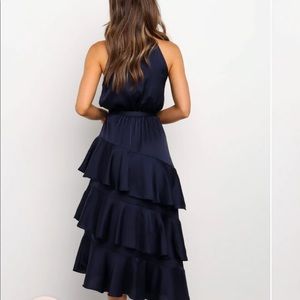 SEYCHELLE DRESS - NAVY Womens size 6. Worn once. Great condition.